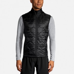 جلیقه ورزشی مردانه بروکس مدل Brooks Men's Shield Hybrid  Vest| مشکی