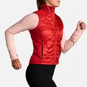 جلیقه ورزشی زنانه بروکس مدل Brooks Women's Shield Hybrid Vest|مسی