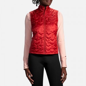 جلیقه ورزشی زنانه بروکس مدل Brooks Women's Shield Hybrid Vest|مسی