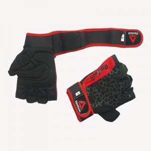 دستکش بدنسازی زنانه ریباک  مدل Reebok Women's Training Gloves | مشکی قرمز