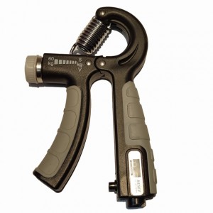 فنر تقویت مچ دست شماره انداز مدل Hand Grip|مشکی طوسی