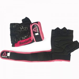 دستکش بدنسازی زنانه ریباک  مدل Reebok Women's Training Gloves | مشکی قرمز