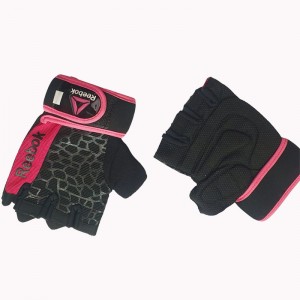 دستکش بدنسازی زنانه ریباک  مدل Reebok Women's Training Gloves | مشکی قرمز