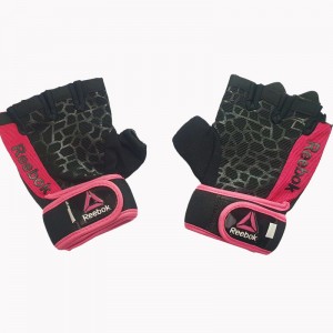 دستکش بدنسازی زنانه ریباک  مدل Reebok Women's Training Gloves | مشکی قرمز