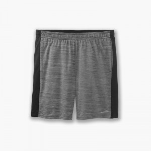 شورت ورزشی مردانه بروکس مدل Brooks Men Rep 8 Short|طوسی