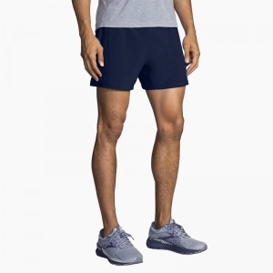 شورت ورزشی مردانه بروکس مدل Brooks Men's Sherpa 5" Short|سرمه ای