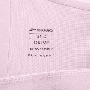 نیم تنه ورزشی زنانه بروکس مدل Brooks Convertible Sports Bra| صورتی