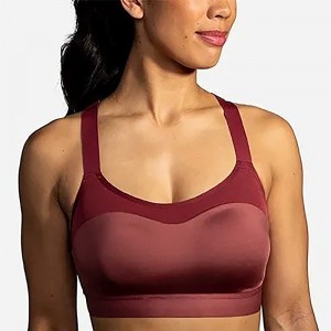 نیم تنه ورزشی زنانه بروکس مدل Brooks Dare Racerback Run Bra|مسی