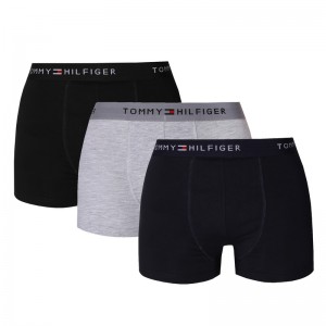 شورت مردانه تامی هیلفیگر بسته 3 عددی مدل Tommy Hilfiger men's shorts 3-pack |اورجینال