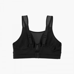 نیم تنه ورزشی زنانه بروکس مدل Brooks Maia Sports Bra|طوسی