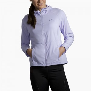 سویشرت ورزشی زنانه بروکس مدل Brooks Women's Canopy Jacket|یاسی