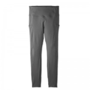 لگ ورزشی زنانه بروکس مدل Brooks Women's Method 7/8 tight|طوسی
