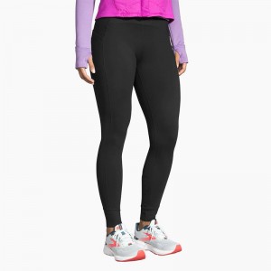 لگ ورزشی ترمال زنانه بروکس مدل Brooks Women Momentum Thermal Tight| مشکی