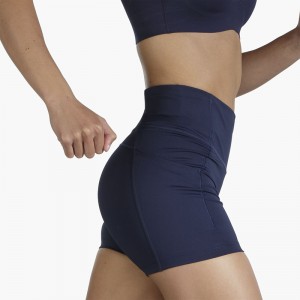 شورت تایت ورزشی زنانه بروکس مدل Brooks Women's Method5" Short Tight|سرمه ای