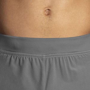 شورت ورزشی مردانه بروکس مدل Brooks Men's Sherpa 7" 2-in-1 Short|طوسی