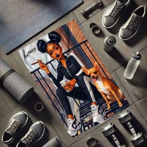 زیر انداز ورزشی طرح دار مدل Patterned sports towel|یک تکه