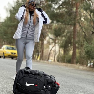 ساک جاکفشی دار نایکی کد 1886 - Nike sports bag with shoe compartment – Model 1886