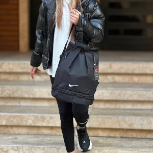 کوله جا‌کفشی‌دار نایکی Nike Shoe-Compartment Backpack | کد ۷۰۱۴ مشکی