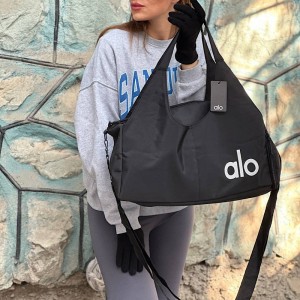 ساک ورزشی خفاشی الو_alo Bat-Style Sports Bag|کد ۲۳۶ مشکی
