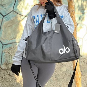 ساک ورزشی خفاشی الو_alo Bat-Style Sports Bag|کد ۲۳۶ مشکی