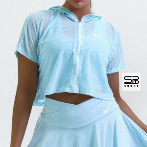کراپ زنانه  کلاه دار نایکی - Women’s Nike Hooded Crop Top| کد ۶۰۱