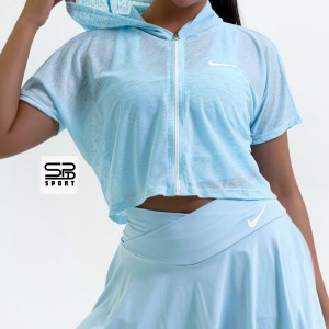 کراپ زنانه  کلاه دار نایکی - Women’s Nike Hooded Crop Top| کد ۶۰۱