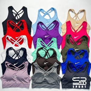 نیمتنه  ورزشی زنانه نایکی Nike women's sports bra|پشت ضربدری