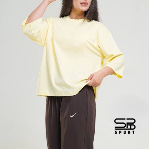 تیشرت باکسی زنانه نایکی Nike women's boxy t-shirtانخ پنبه