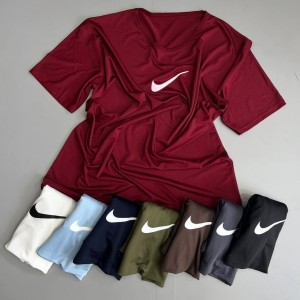 تیشرت  ورزشی زنانه نایکی Nike women's sports t-shirt| سایز بزرگ