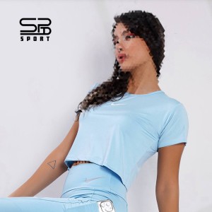 کراپ ورزشی زنانه نایکی Nike women's sports crop|آستین کوتاه