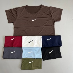 کراپ ورزشی زنانه نایکی Nike women's sports crop|آستین کوتاه