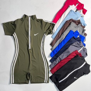 رامپر ورزشی زنانه نایکی Nike women's sports romper|بغل نواردار