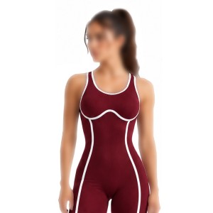 رامپر ورزشي زنانه Women's sports romper|پشت باز