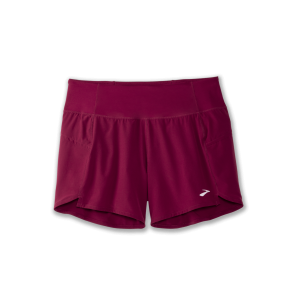 شورت ورزشی زنانه بروکس مدل Brooks Women's Chaser7"Short|زرشکی