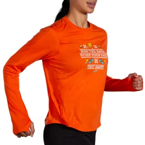 Brooks Women's Distance Graphic Long Sleeve