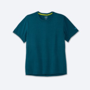 تیشرت ورزشی مردانه بروکس مدل Brooks Men's Distance Short Sleeve