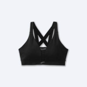 نیم تنه ورزشی زنانه بروکس مدل Brooks Plunge Sports  Bra|مشکی