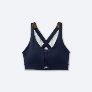 نیم تنه ورزشی زنانه بروکس مدل Brooks Plunge Sports  Bra|سرمه ای