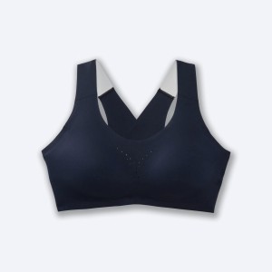 نیم تنه ورزشی زنانه بروکس مدل Brooks Dare Crossback Run Bra|سرمه ای