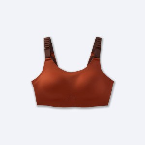 نیم تنه ورزشی زنانه بروکس مدل Brooks Scoopback 2 Sports Bra|مسی کشمشی