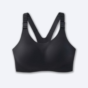 نیم تنه ورزشی زنانه بروکس مدل Brooks Racerback 2.0 Sports Bra|طوسی