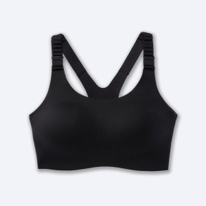 نیم تنه ورزشی زنانه بروکس مدل Brooks Racerback 2.0 Sports Bra|مشکی