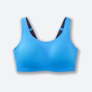 نیم تنه ورزشی زنانه بروکس مدل Brooks Dare Scoopback Run Bra|آبی