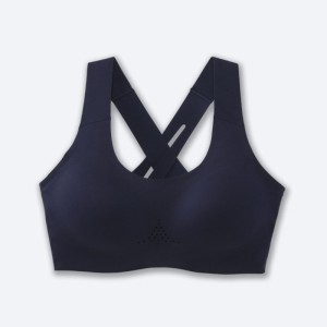 نیمتنه ورزشی زنانه بروکس مدل Brooks Dare Crosback 2.0 Run Bra|سرمه ای