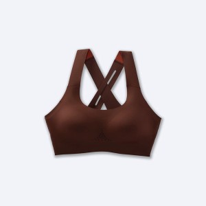 نیمتنه ورزشی زنانه بروکس مدل Brooks Dare Crosback 2.0 Run Bra|مسی کشمشی