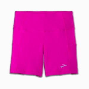 شورت تایت ورزشی زنانه بروکس مدل Brooks Women's Method5" Short Tight|ارغوانی