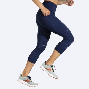 لگ ورزشی زنانه بروکس مدل Brooks Women's Method 3/4 Tight