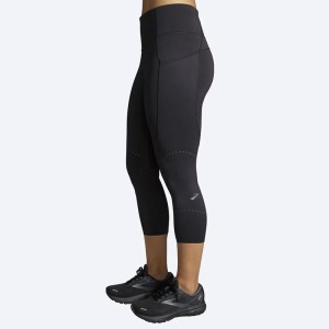 لگ ورزشی زنانه بروکس مدل Brooks Women's Method 3/4 Tight