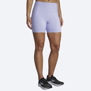 شورت تایت ورزشی زنانه بروکس مدل Brooks Women's Method5" Short Tight