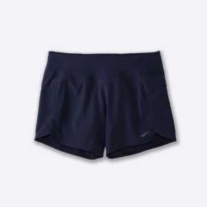 شورت ورزشی زنانه بروکس مدل Brooks Women's Chaser 5"Short|سرمه ای